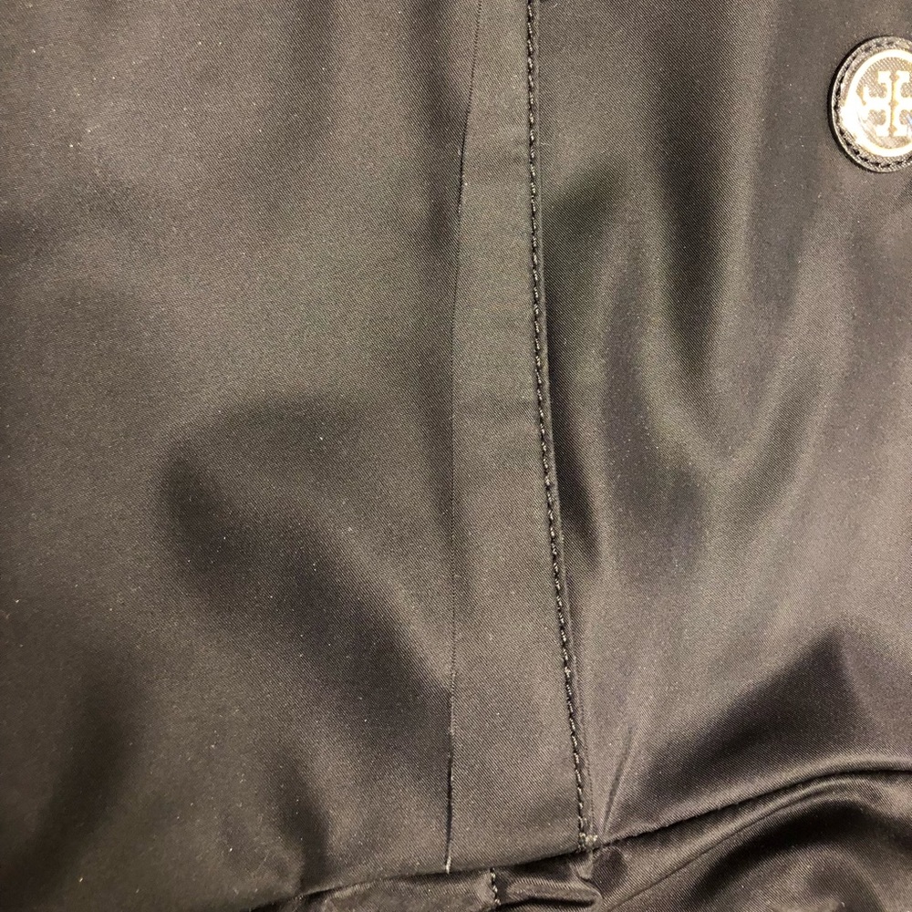 Tory Burch Black Nylon Baby Tote with Gold Logo - Picture 2 of 4
